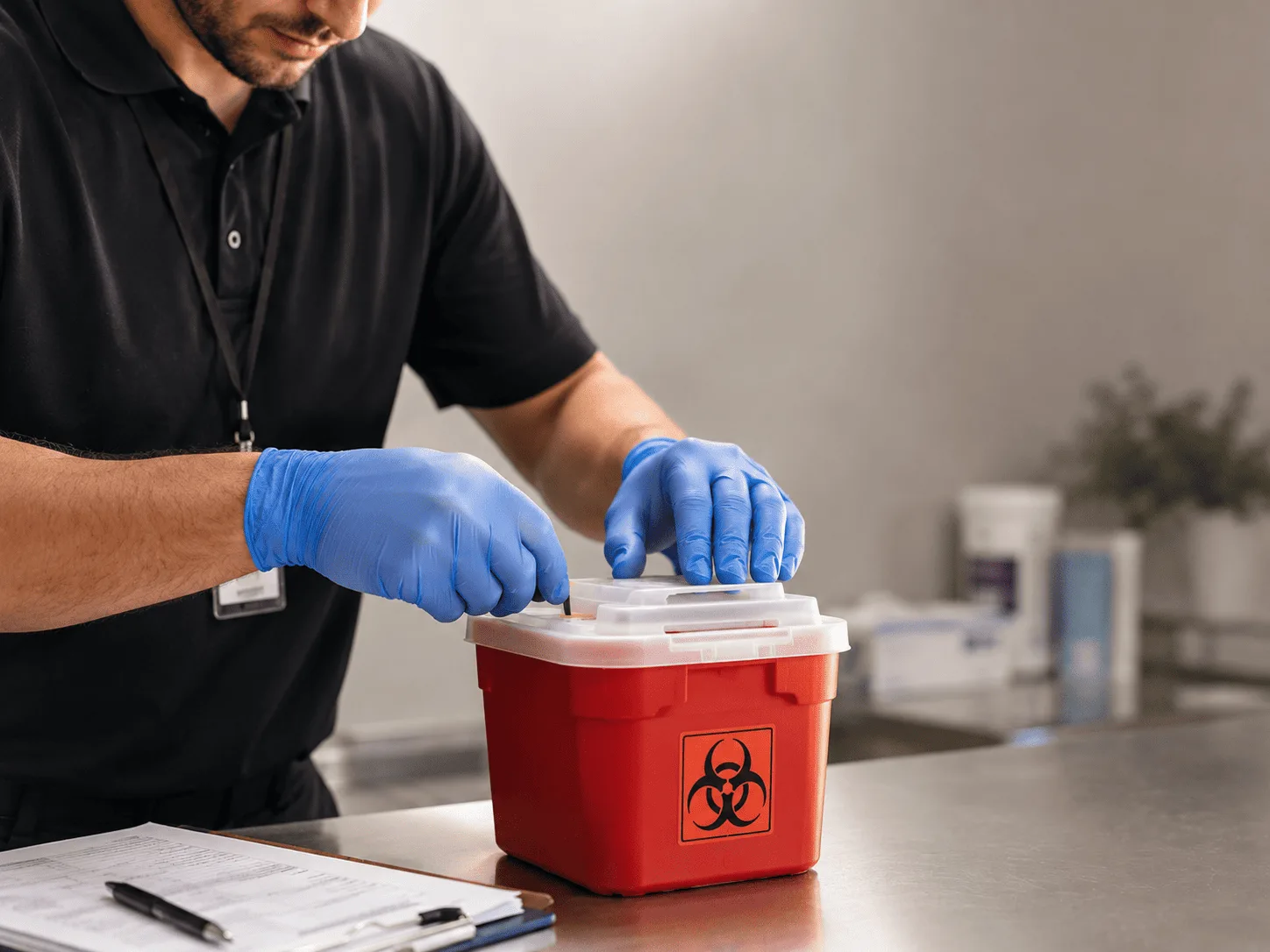 Why choose Sharps Waste Disposal in Lupton, MI